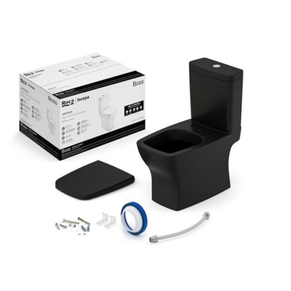 BACIA C/CAIXA ACOPLADA BOSS NOIR INCEPA - KIT