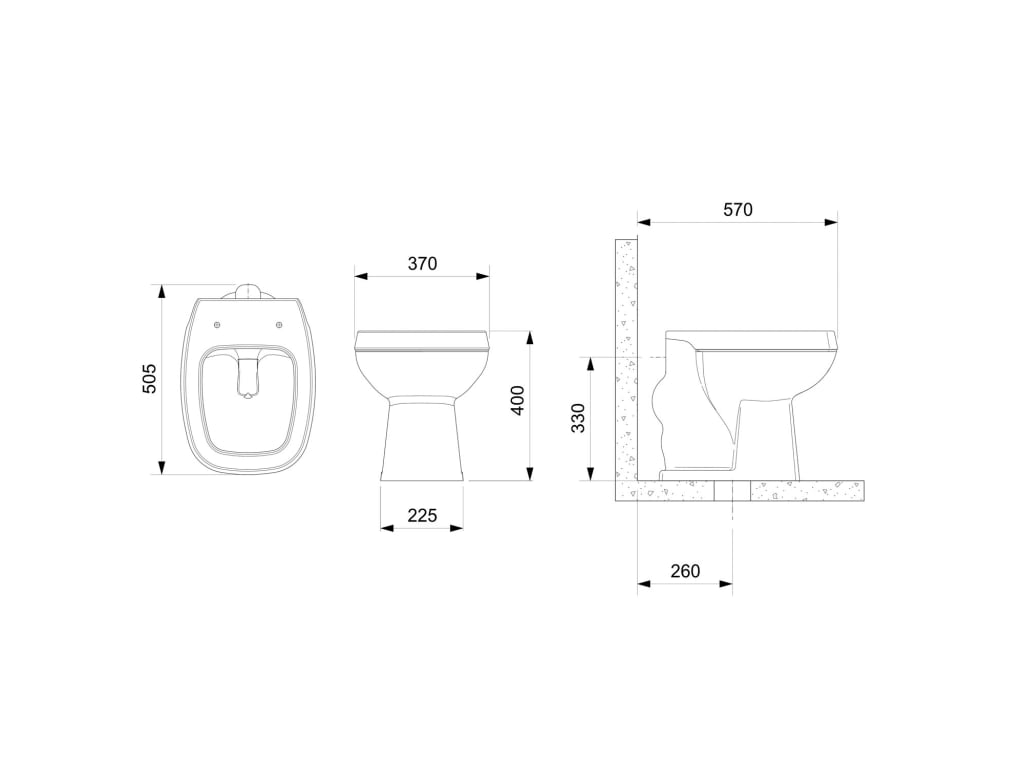 BACIA CONV. BRANCO - CITY PLUS ROCA - Imagem 2