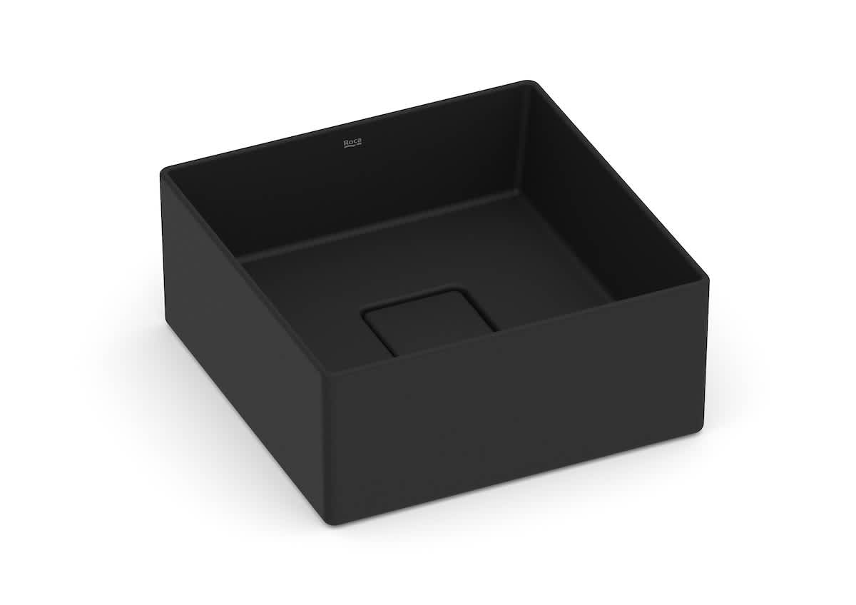 Cuba de Apoio T3 Matte Black Roca