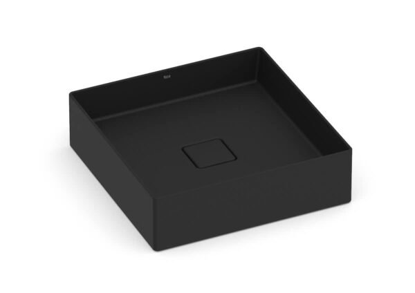 Cuba de Apoio T5 Matte Black Roca