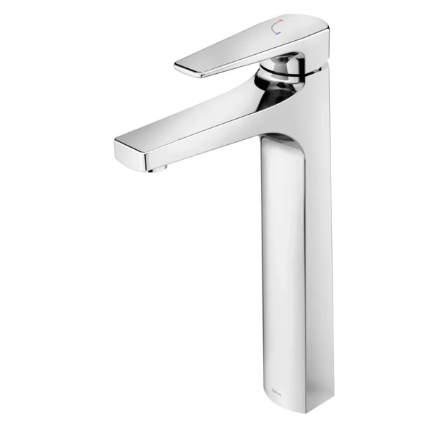 Torneira Monocomando bica alta de Mesa p/ lavatório Lift Cromado Docol