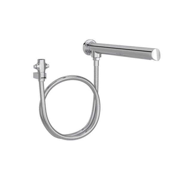 Desviador Luxo Para Chuveiro 330Mm Universal com Tubo Cromado Deca