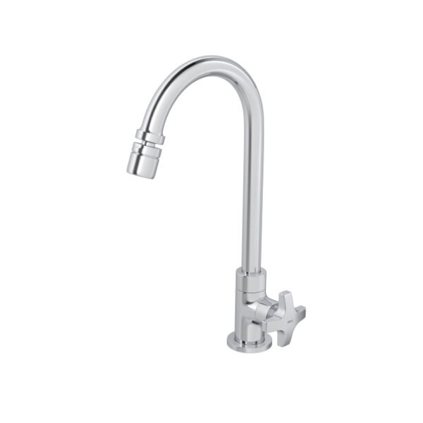 Torneira de Mesa para Cozinha com Bica Móvel Max Cromado Deca
