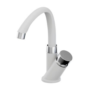 Torneira ABS p/ Lavatório Pressmatic Mesa Bica Alta Móvel Tigre