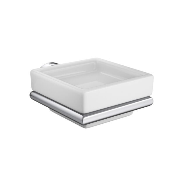 Saboneteira de Parede Cromado Slim Deca