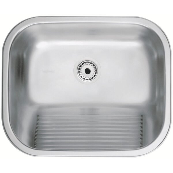 Tanque de Encaixe Hera 34 L em Aço Inox Acetinado 50x40 cm Tramontina