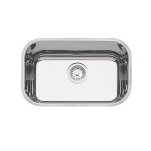 Cuba Tramontina Lavínia 47 BL em aço inox alto brilho 47x30 cm