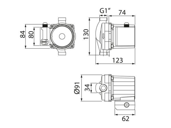 Pressurizador BCL 06 Lorenzetti - Imagem 2