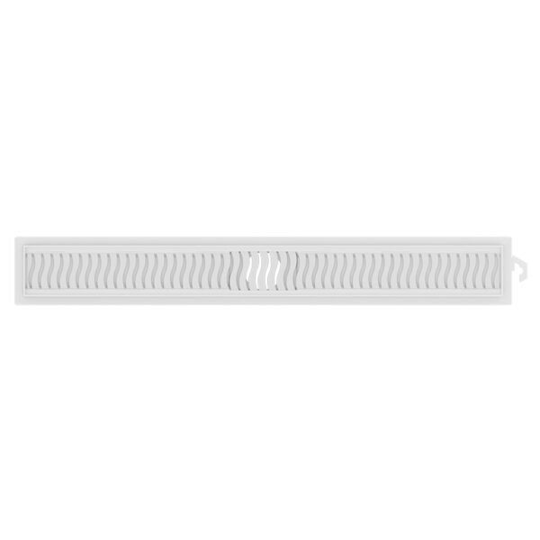 Ralo Linear Flat Grelha Branca Tigre - Imagem 3