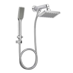 Chuveiro com Desviador e Ducha Manual Flex Cromado Deca