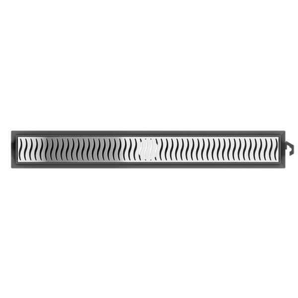 Ralo Linear Flat Grelha Cromada Tigre - Imagem 3