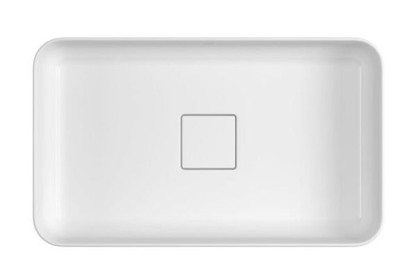 CUBA APOIO RETENGULAR SLIM 50 CM BR DECA L.13050.17 - Imagem 2
